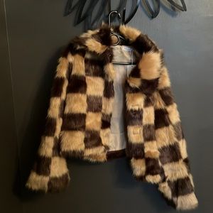 12th Tribe McKenna Faux Fur Jacket